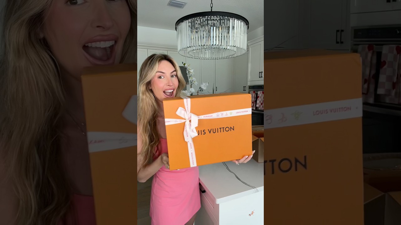 My Husband Surprised Me! 😱 Luxury Louis Vuitton x Murakami Unboxing 🌸