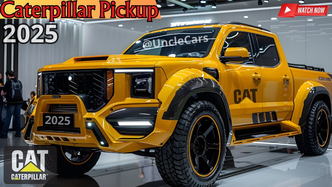 First Look - New 2025 Caterpillar Pickup Revealed! WATCH NOW!!