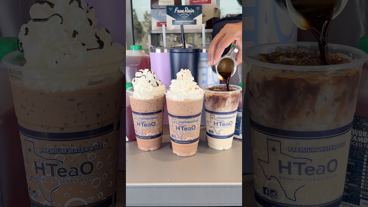 Best Self Serve Tea and Now Coffee In San Antonio Texas - HTeaO Limited Time Menu #hteao #sanantonio
