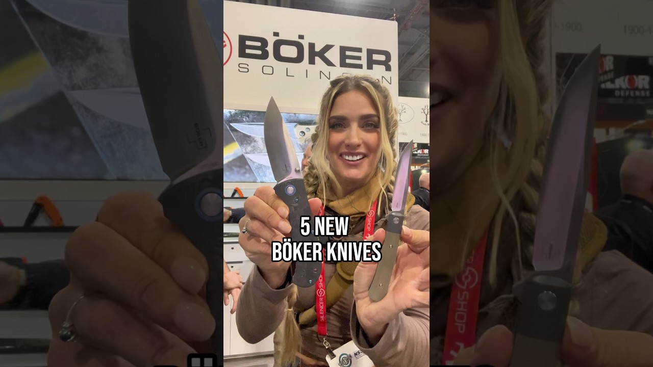 5 NEW Knives (Böker)