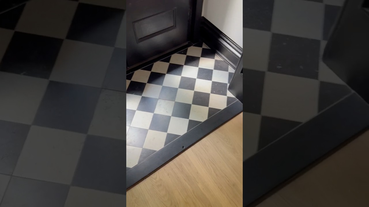 can never go wrong with a checkerboard tile! #designtrends #interiordesign #renovation #restoration