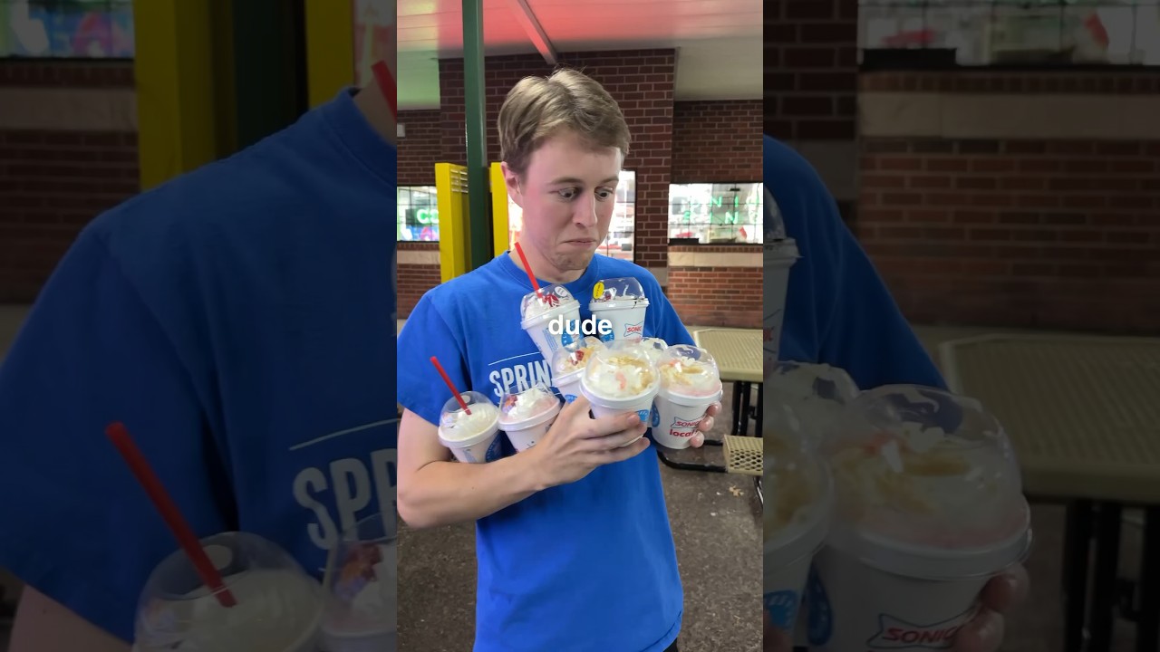 I Tried Sonic Ice Cream
