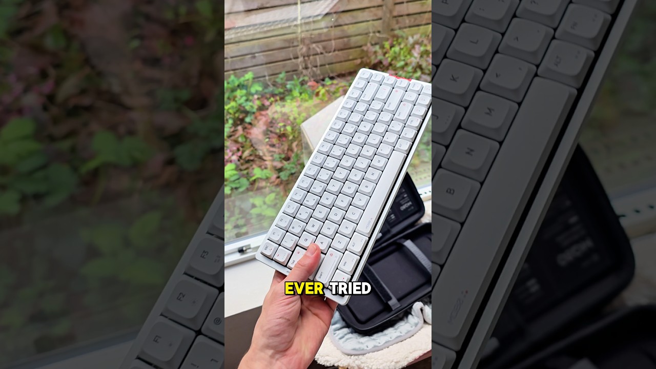 HOW is this keyboard so CREAMY!? 😫😫