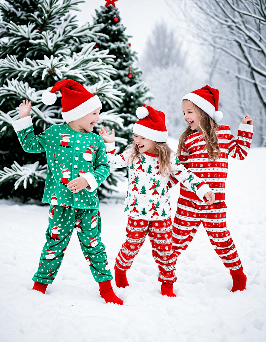 kids christmas pajamas