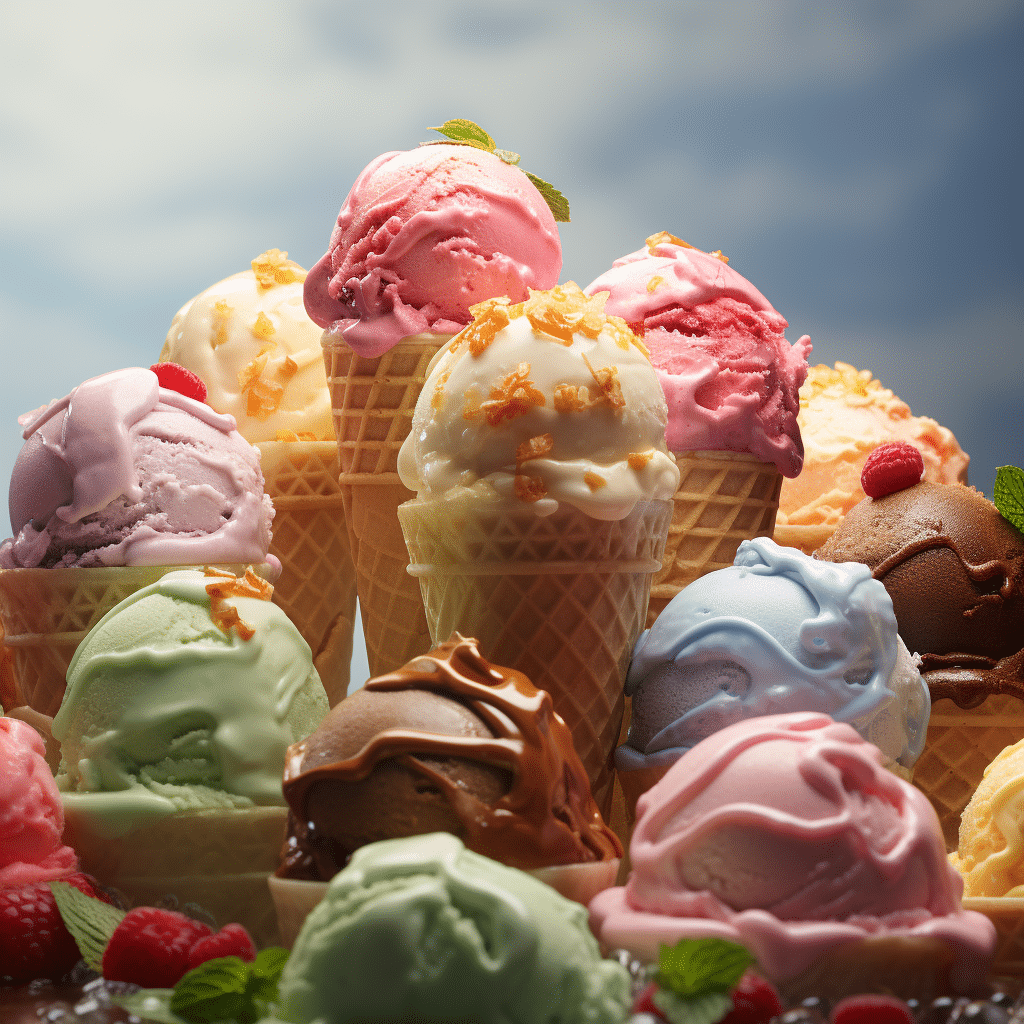ice cream flavors