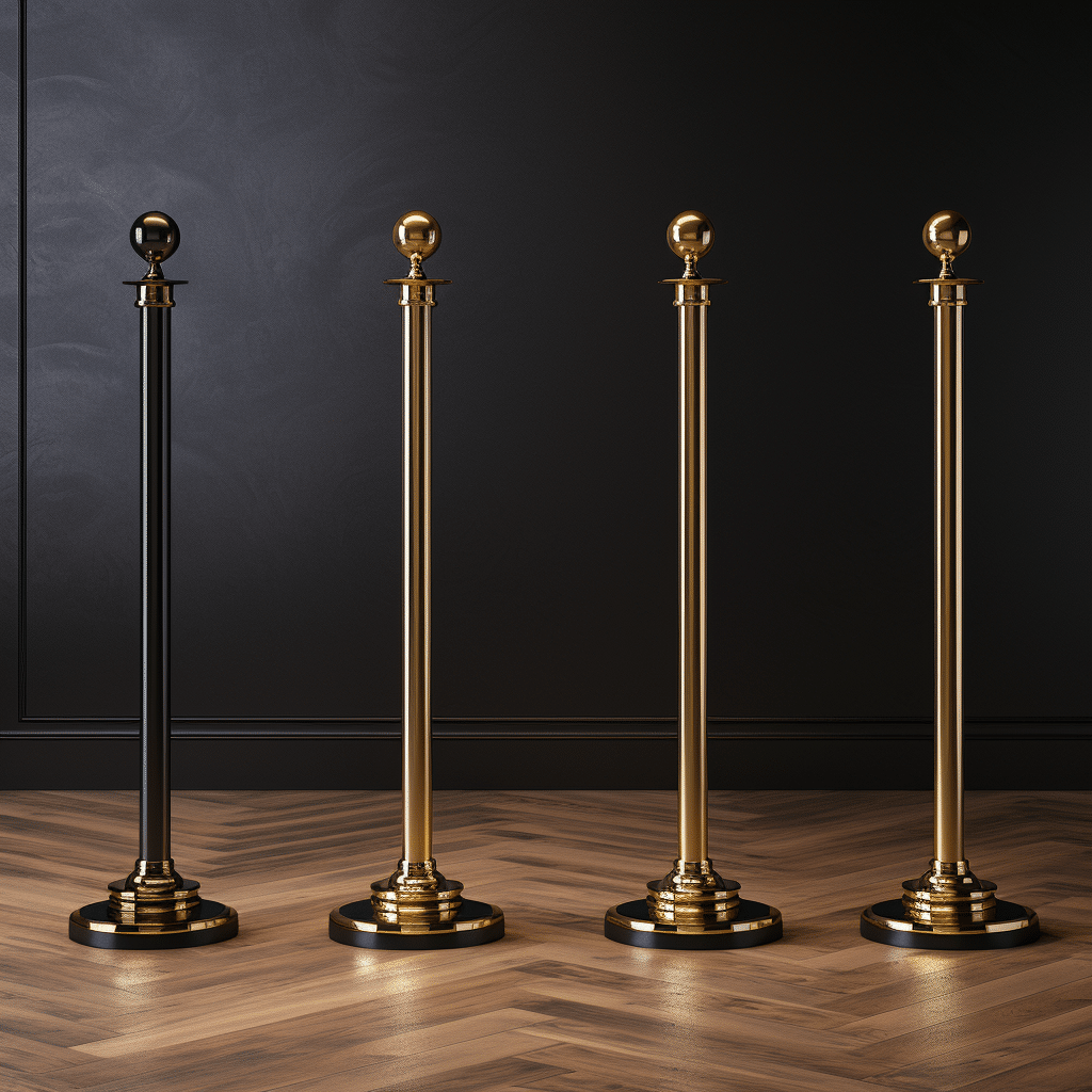 stanchions
