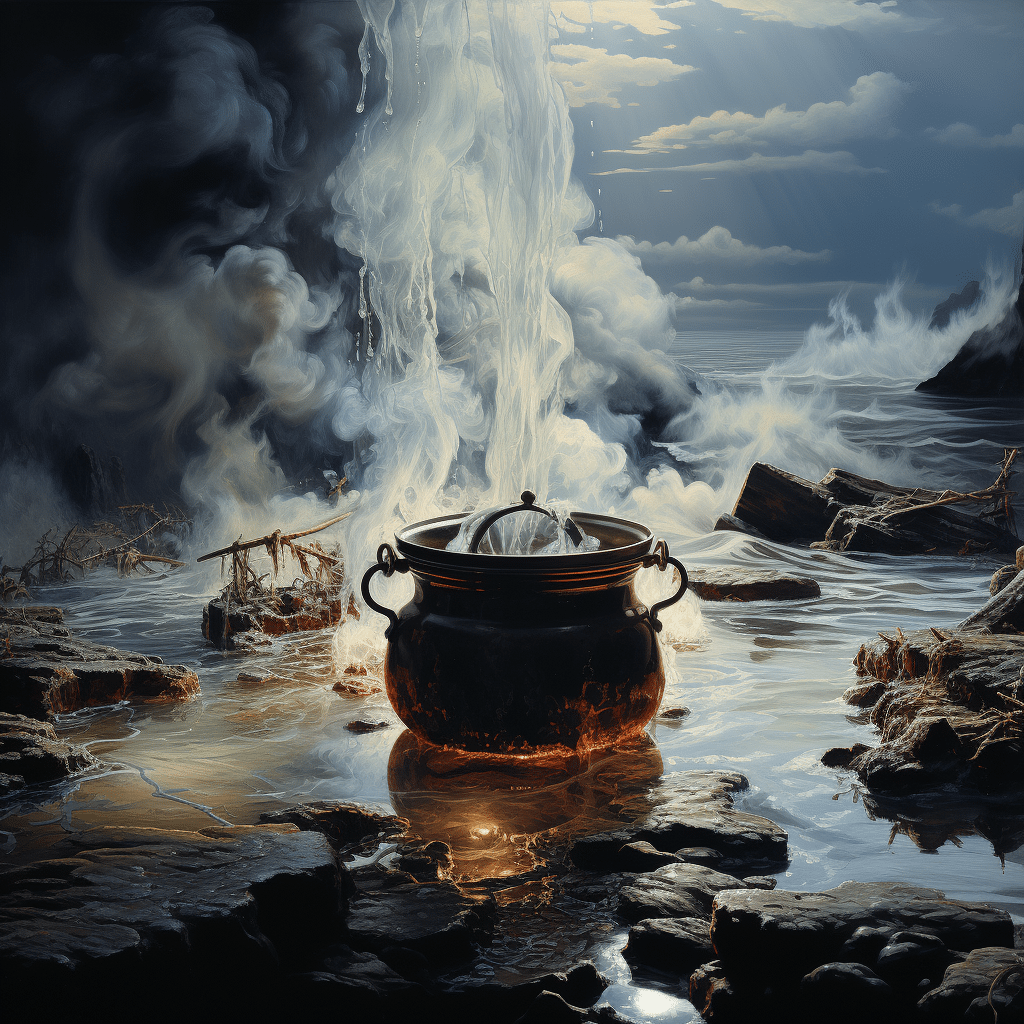 boiling pot
