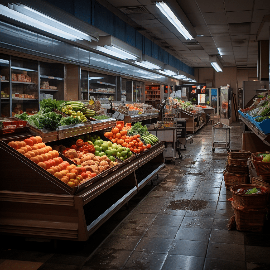 how late is the closest grocery store open