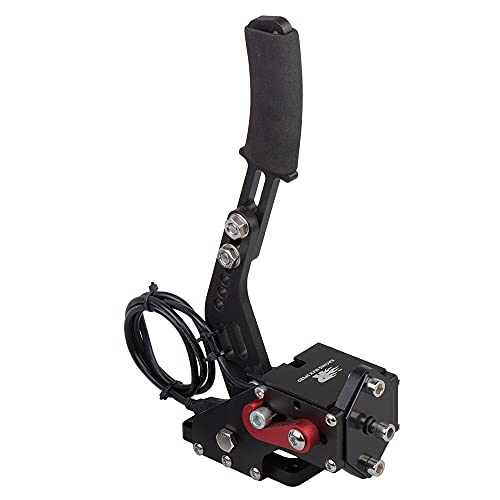 CNRAQR PC Racing Game USB Handbrake for Bit SIM for Racing Games, Compatible with Logitech GGGGTTSimulate Linear HandbrakeOnly PC System