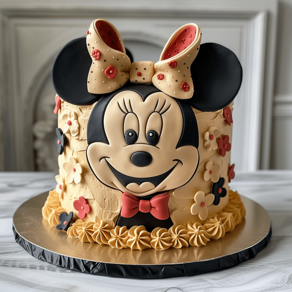 minnie mouse cake