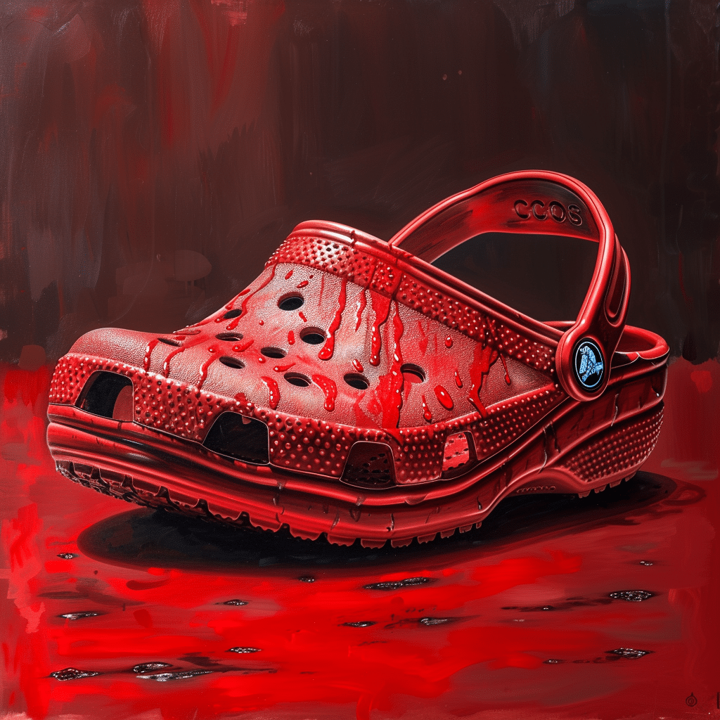 red crocs