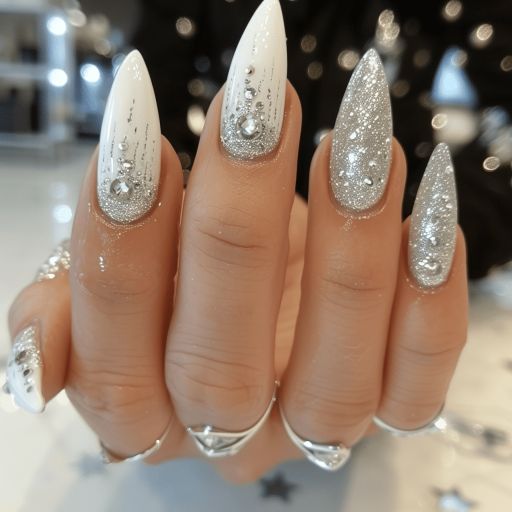 white nail designs