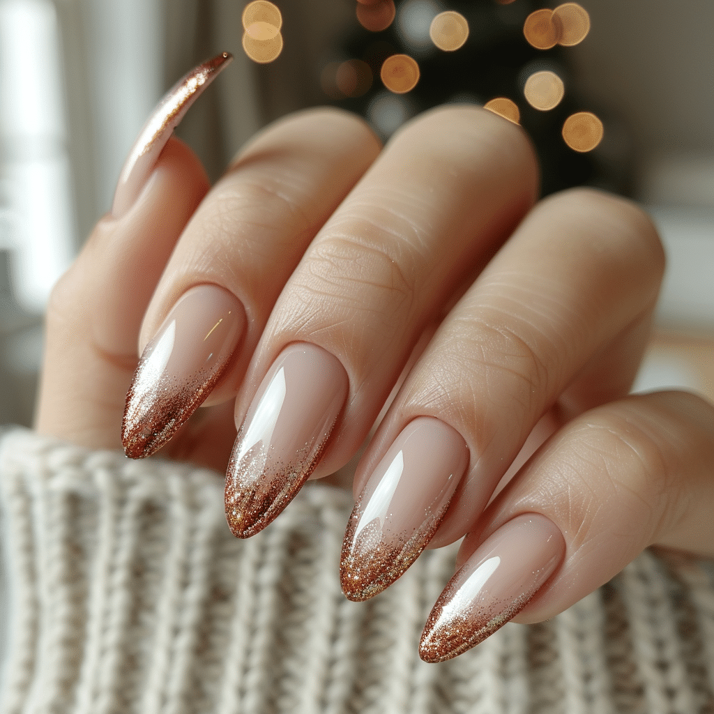almond shaped nails