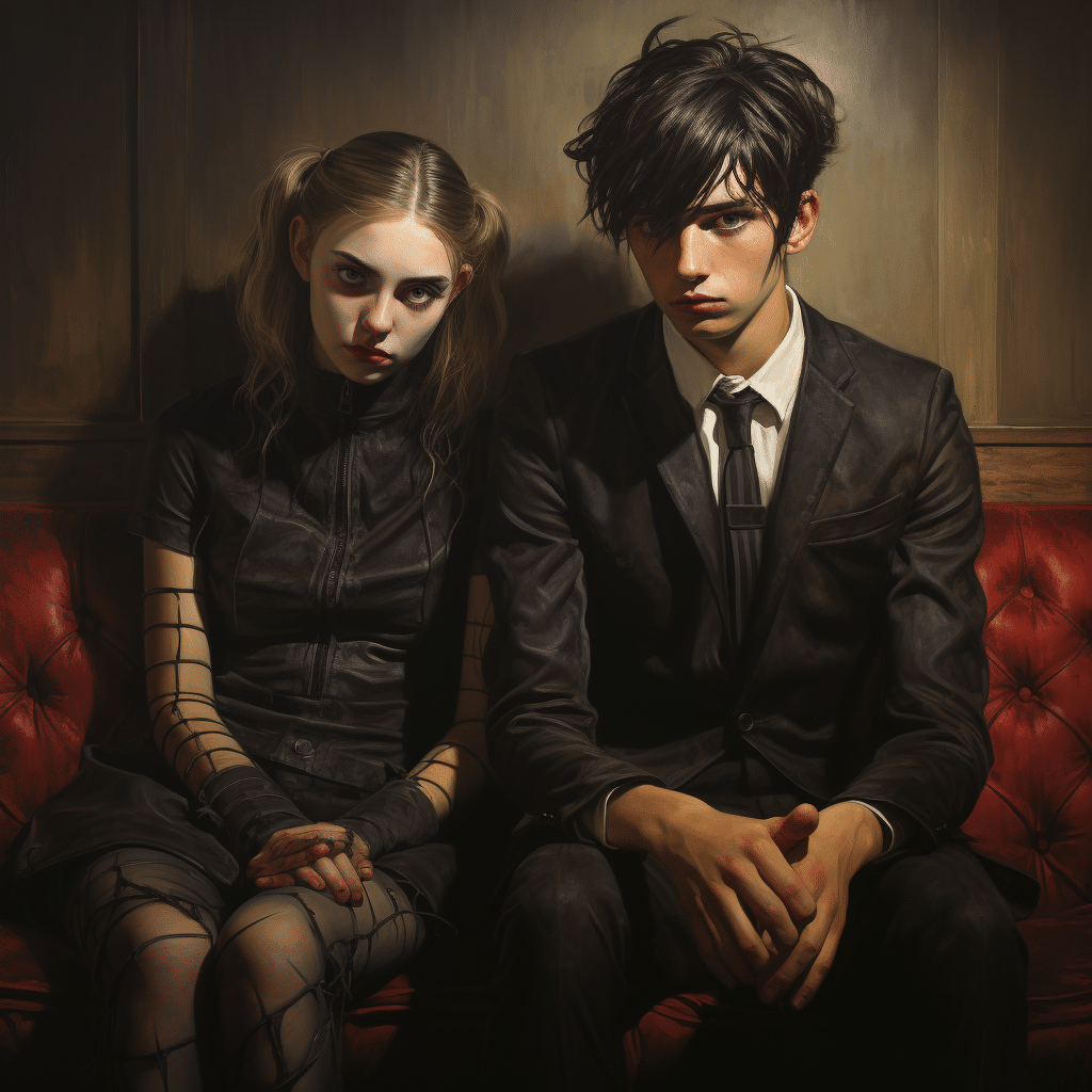 goth girl and the jock