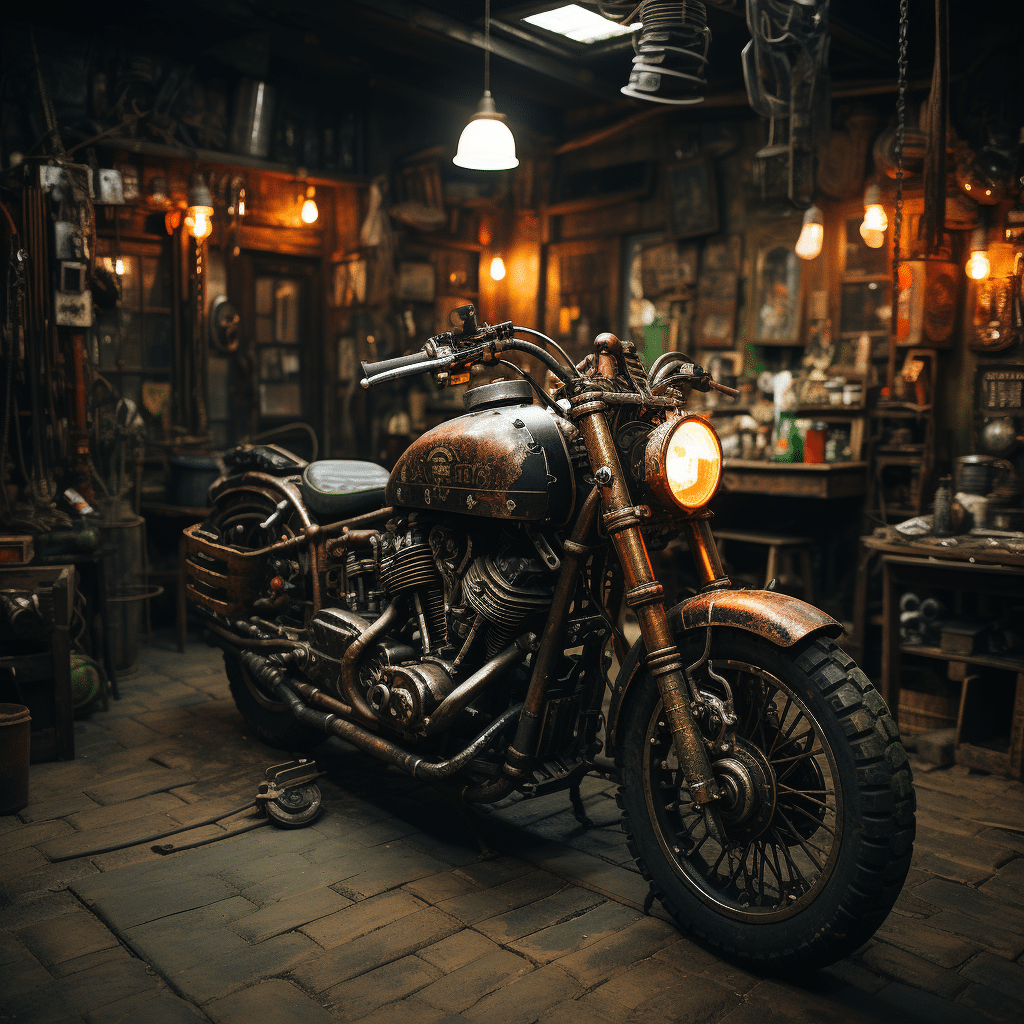 motorcycle repair shop