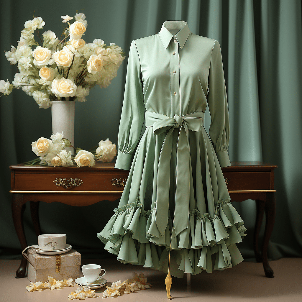 pastel green