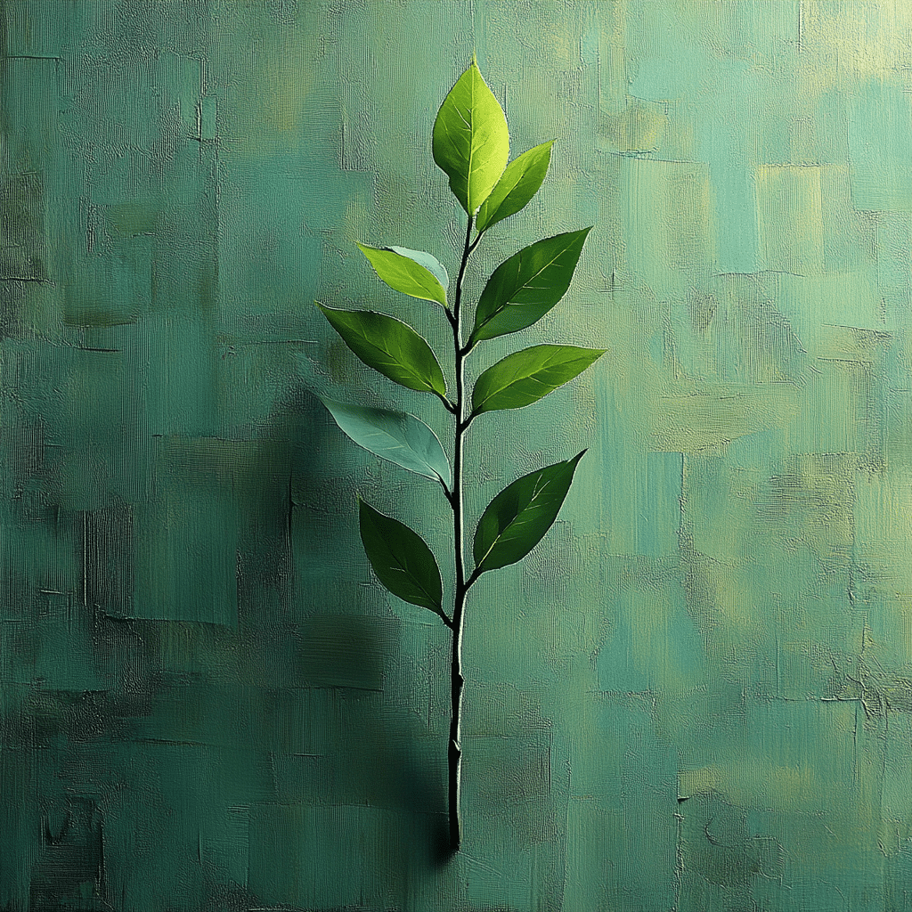 green stem