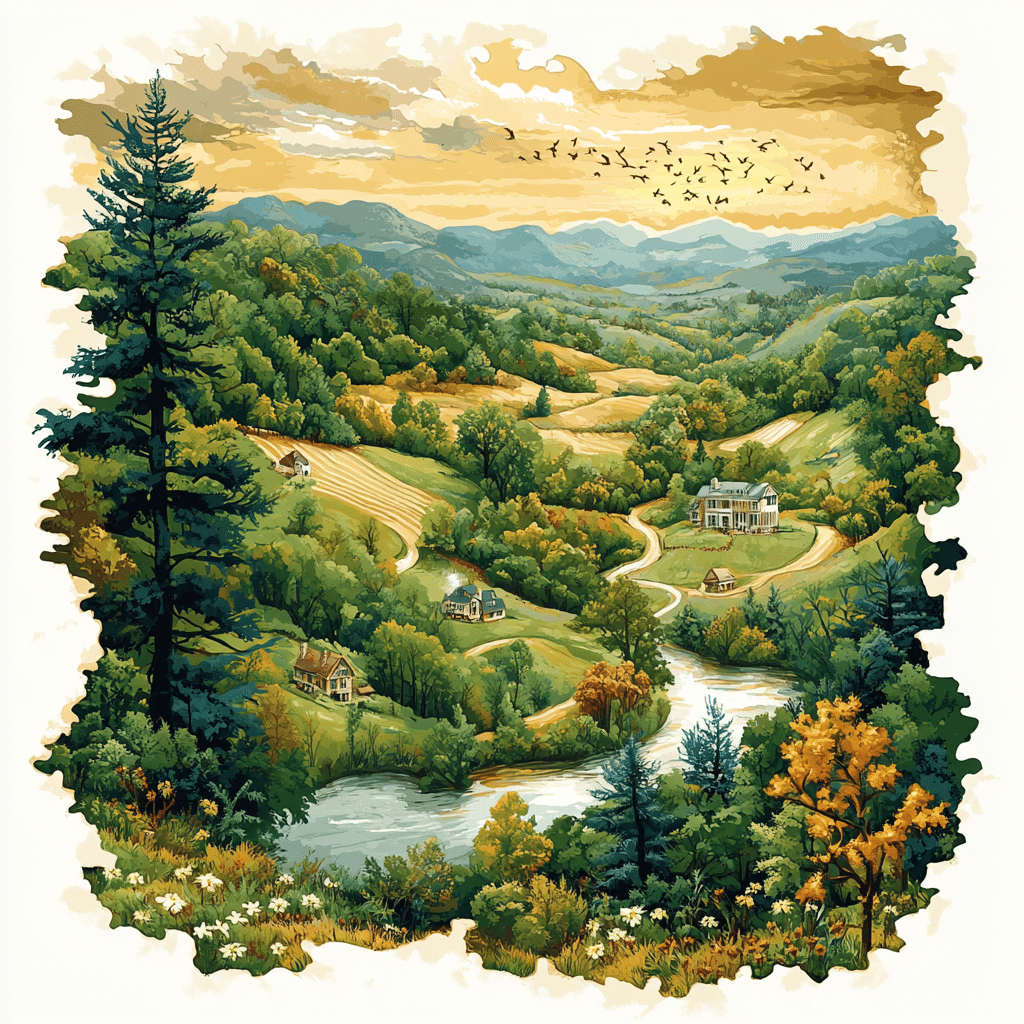kentucky county map