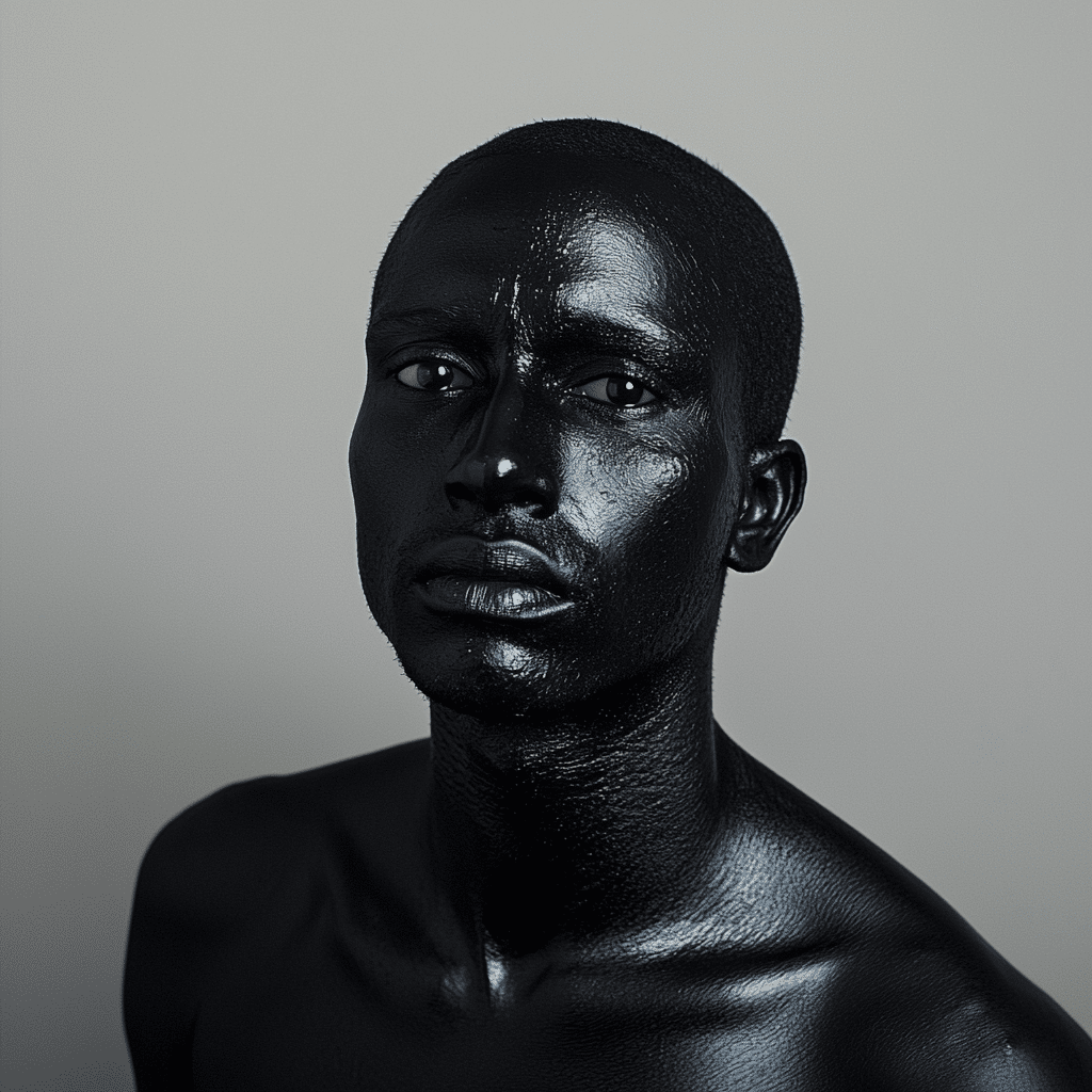 blackest person in the world