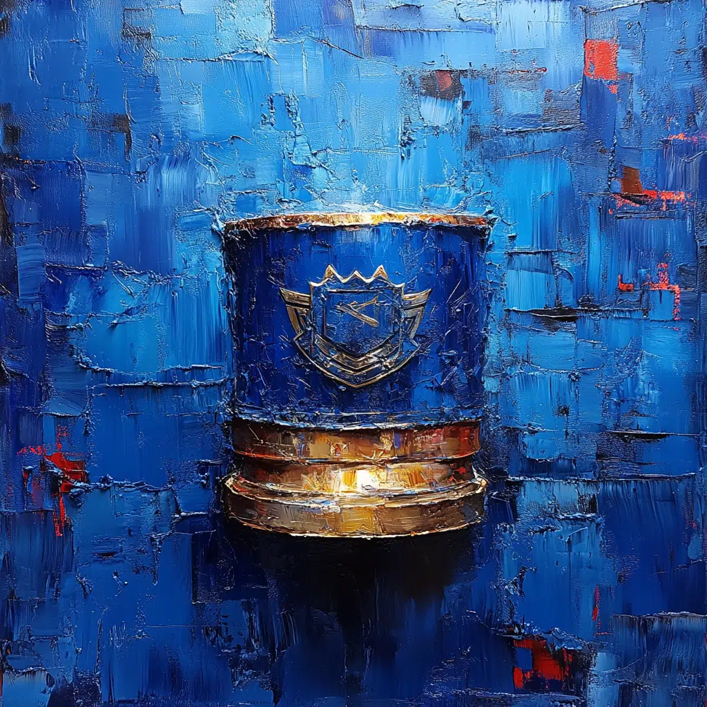 blue stanley cup