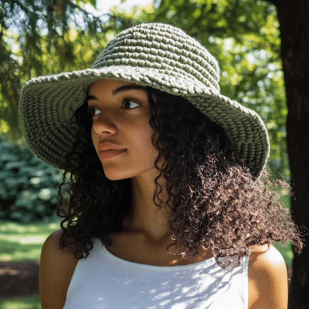 crochet bucket hat