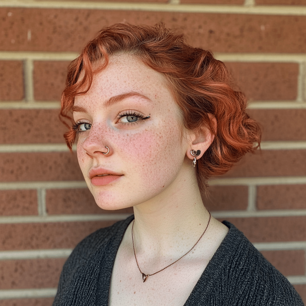 double helix piercing