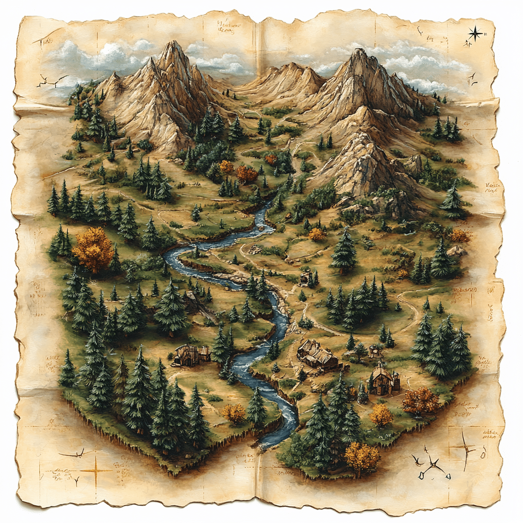 woods map