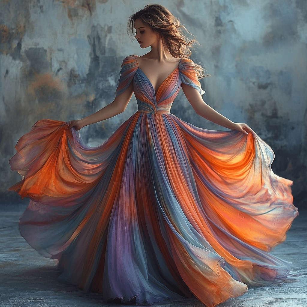 chiffon dress