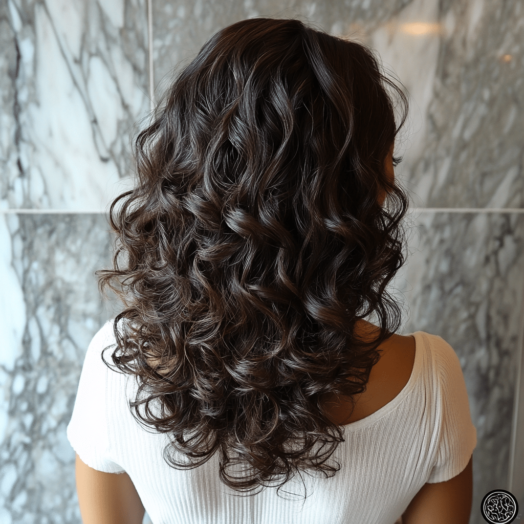 curl pattern chart