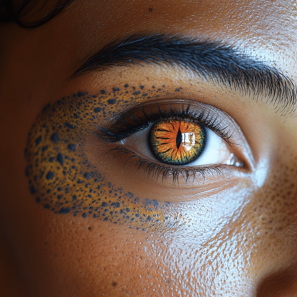 frog eyes piercing