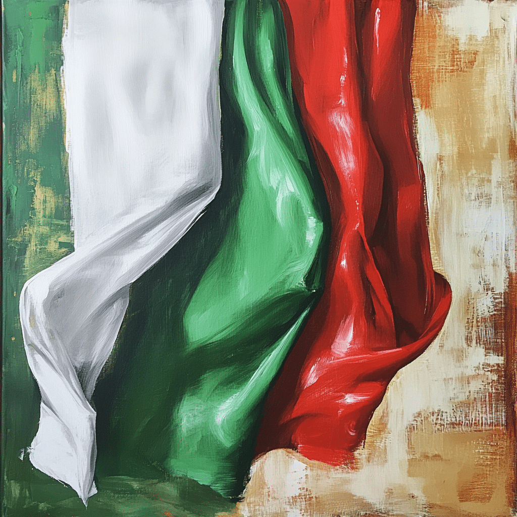 green white red flag