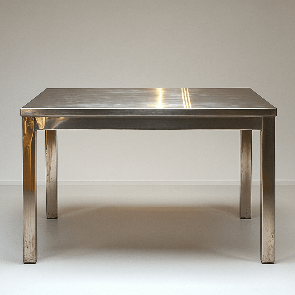 stainless steel table