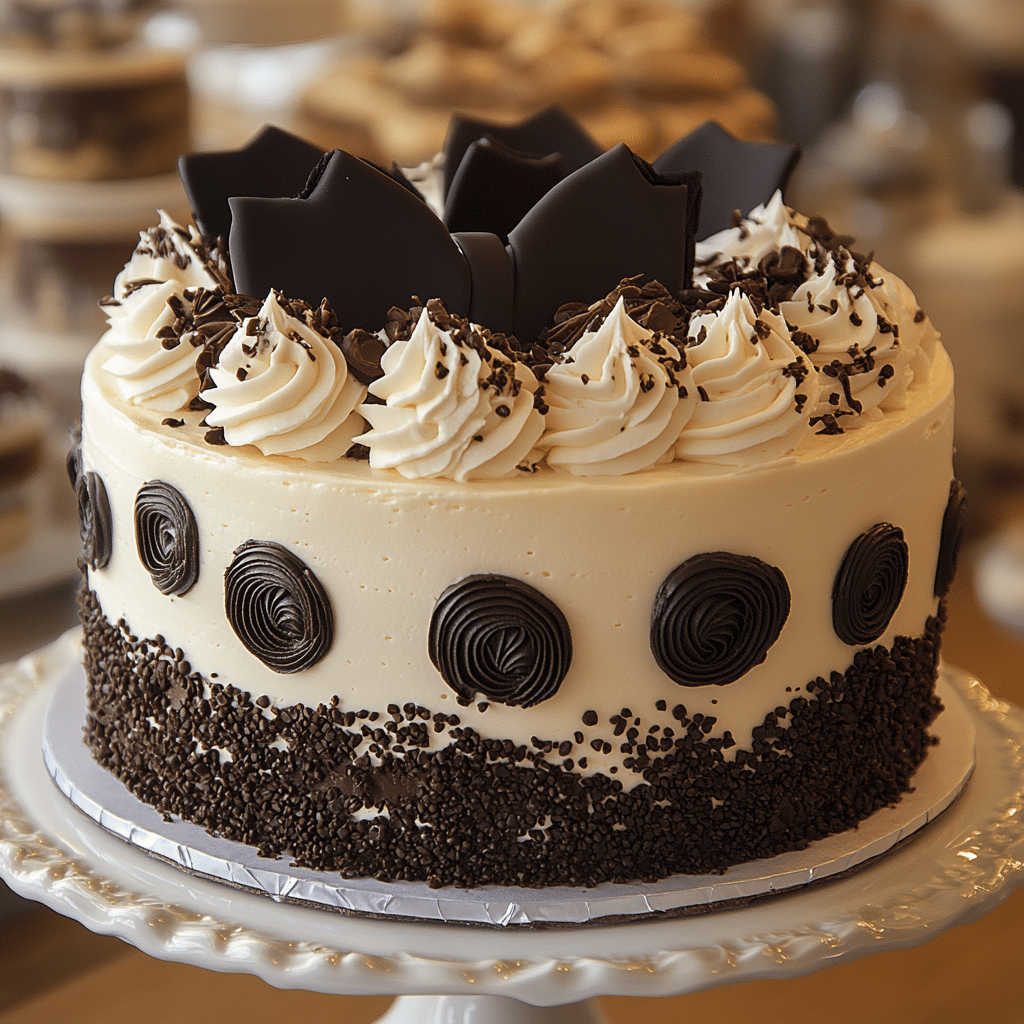 tuxedo cake