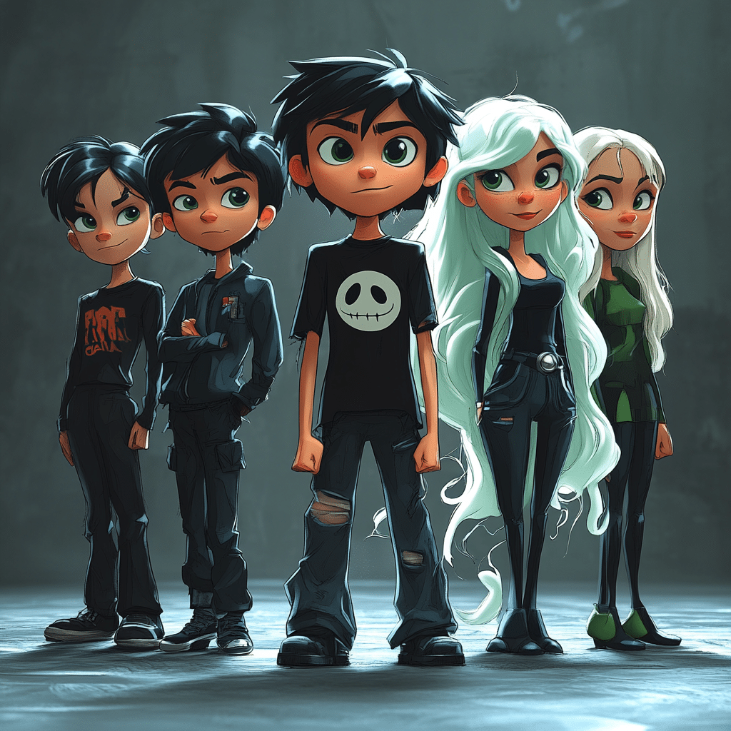danny phantom characters