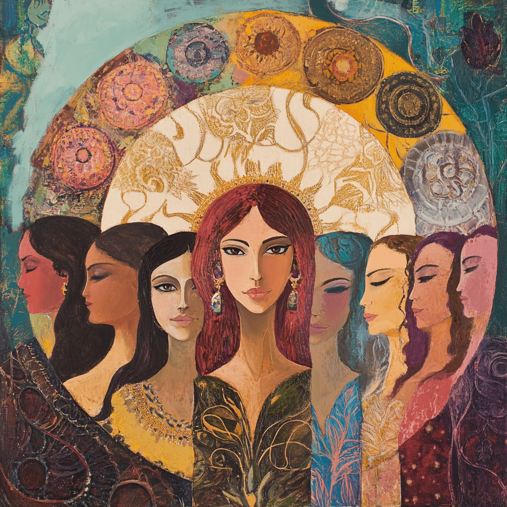 lady tans circle of women