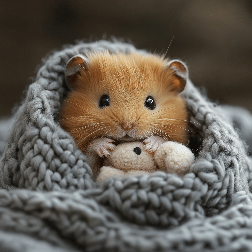 teddy bear hamster