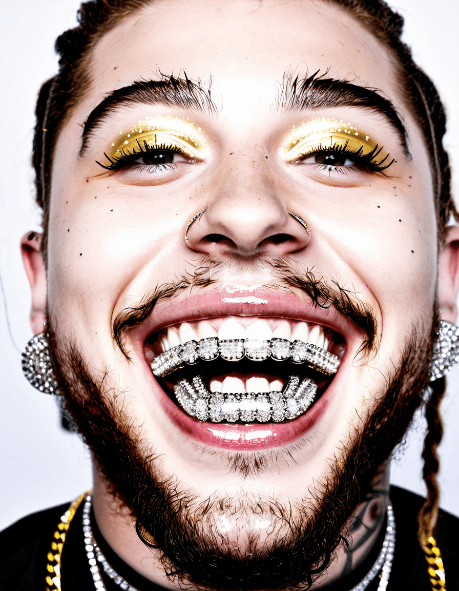 post malone teeth