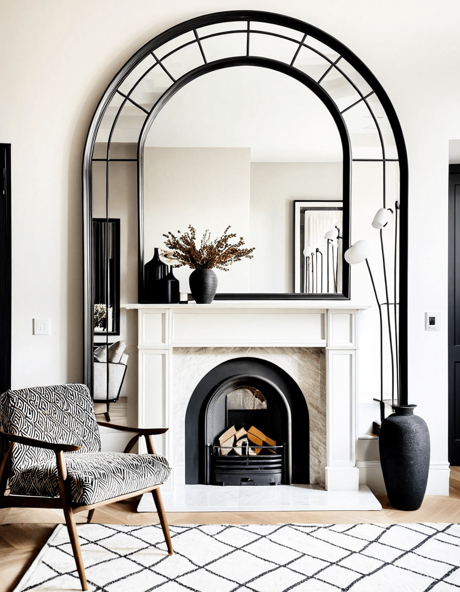 arched mirror