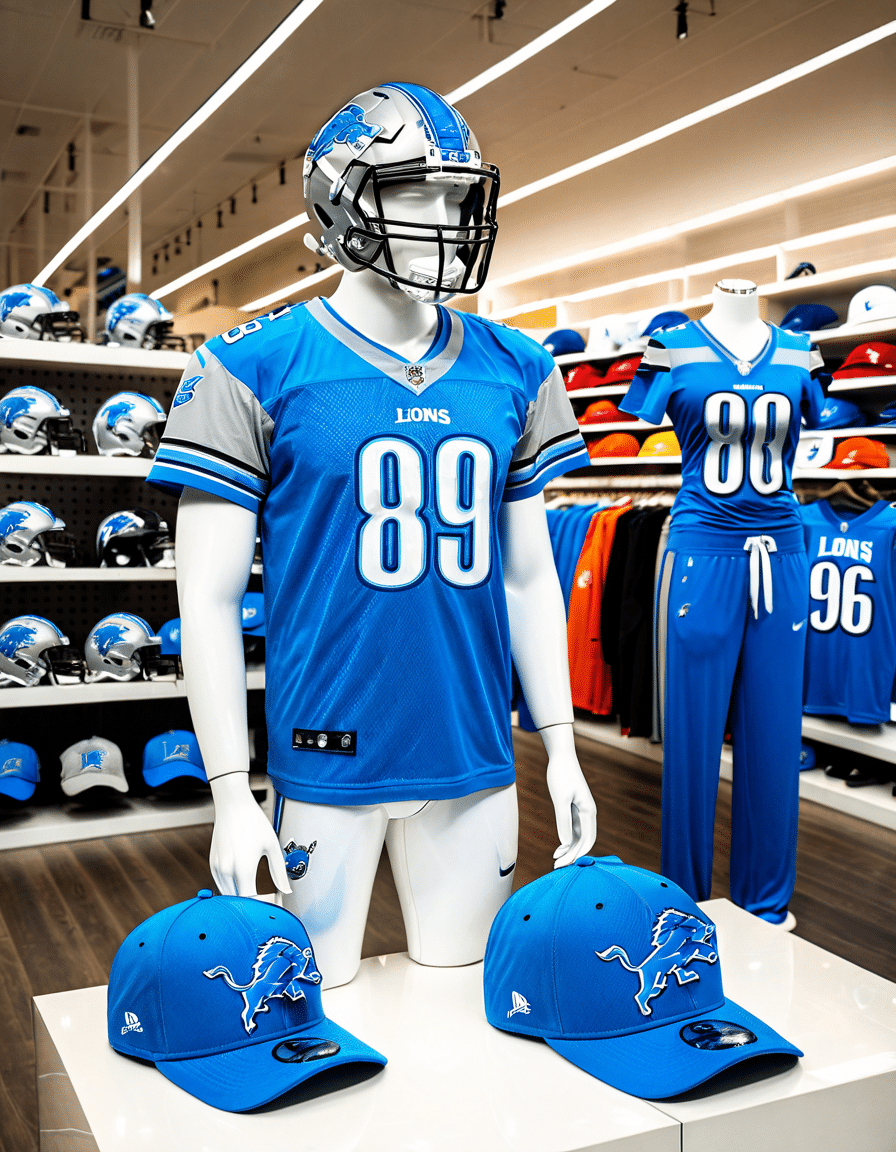 detroit lions apparel