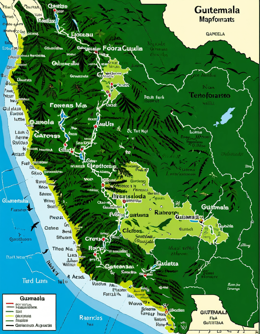 guatemala map