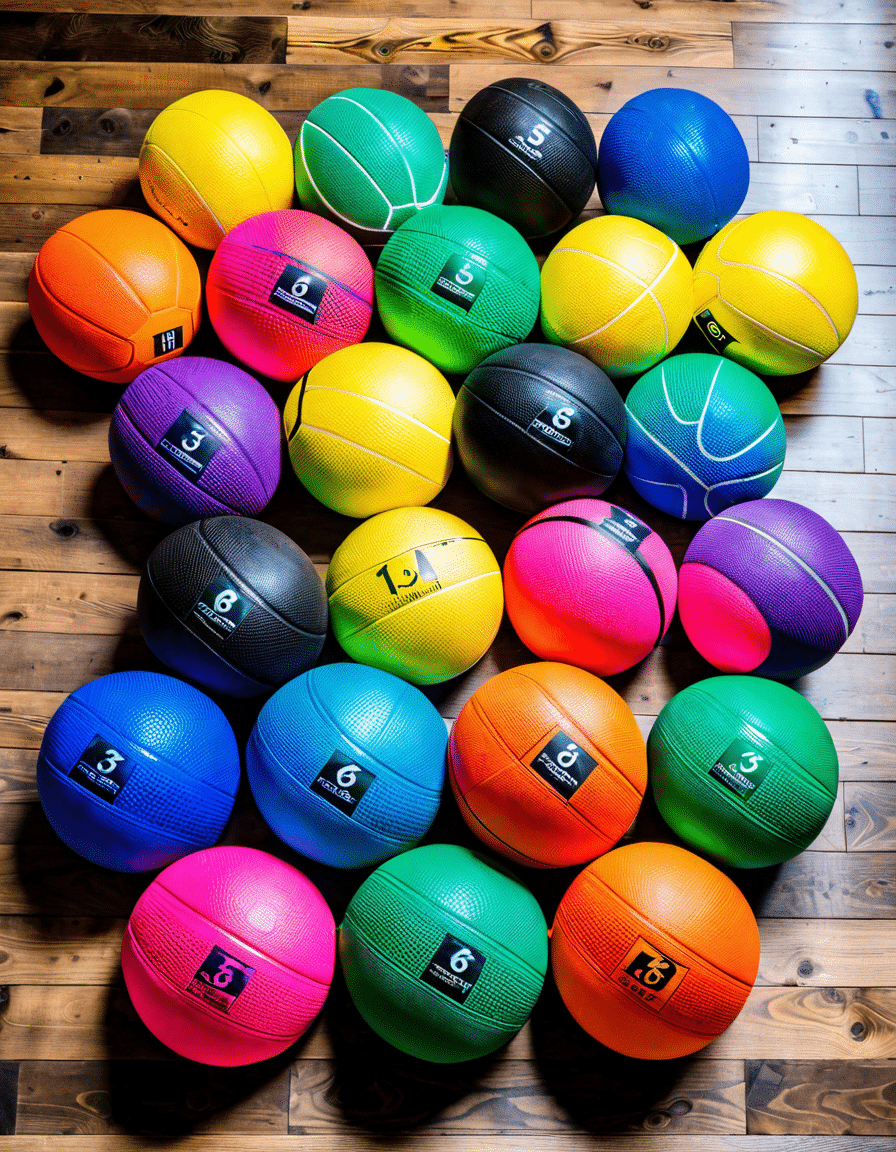 medicine balls