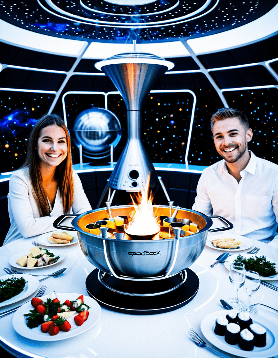 space dock fondue pot