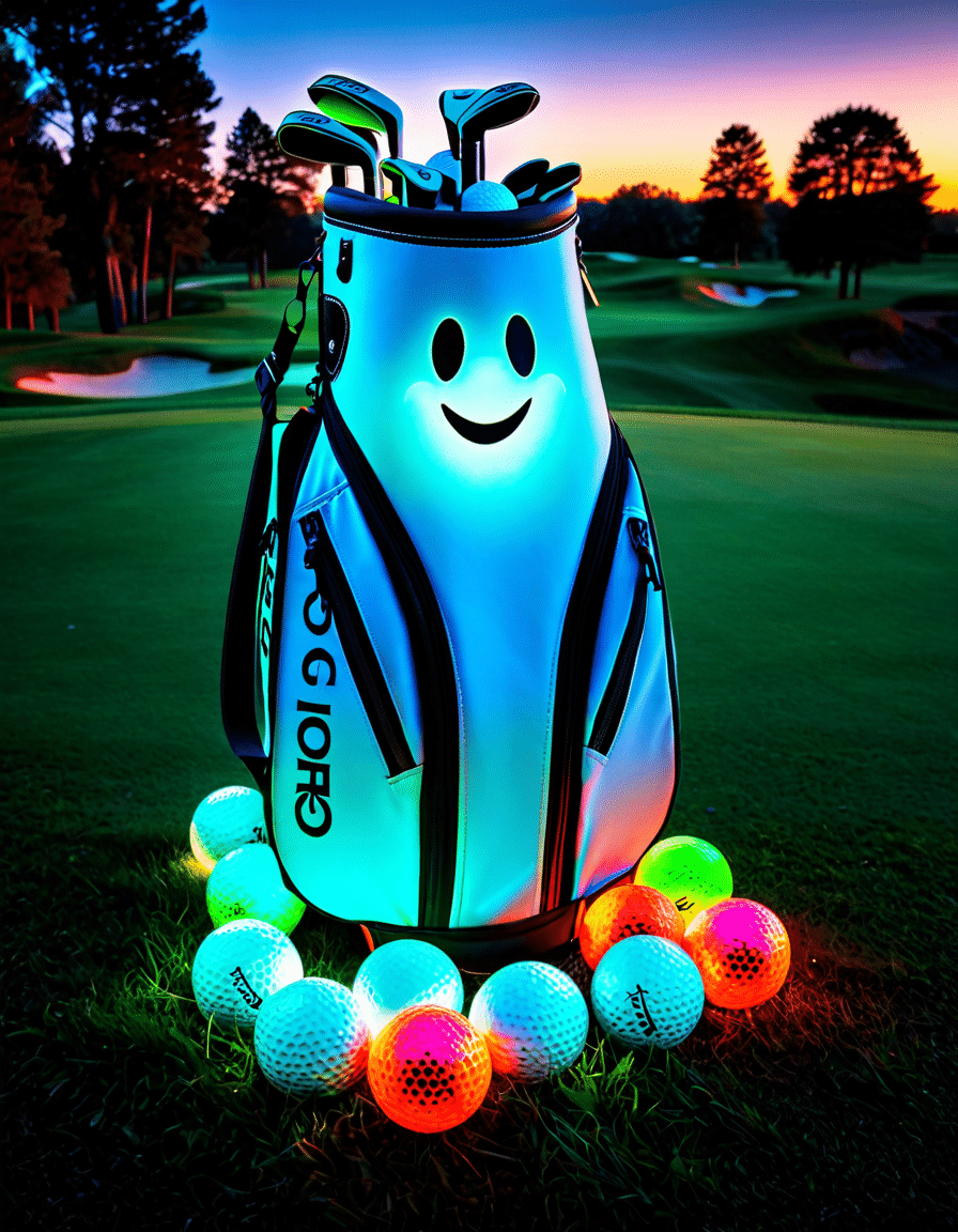 ghost golf bag