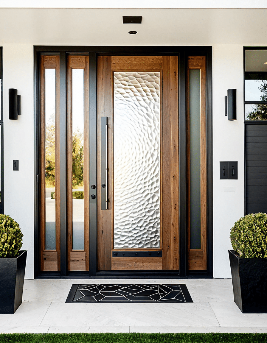modern front door