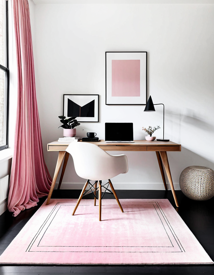 pink rug
