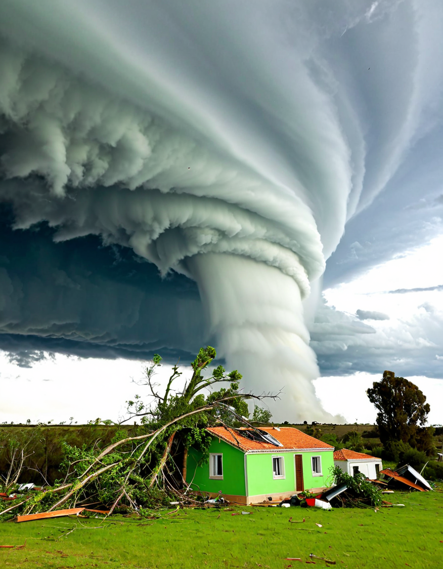 amenaza de tornado