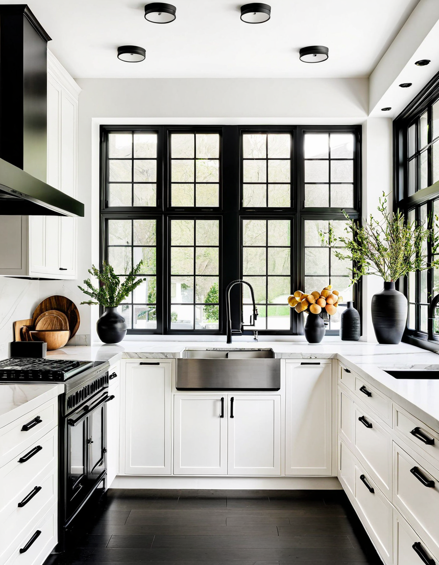 black windows