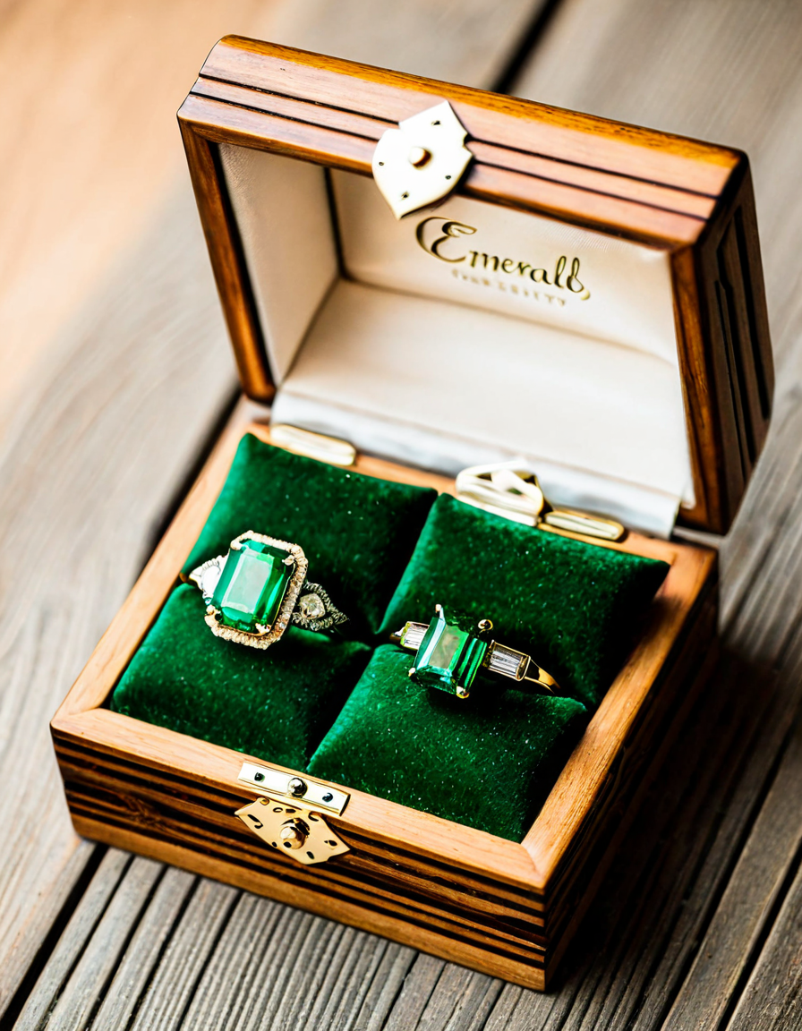 emerald rings