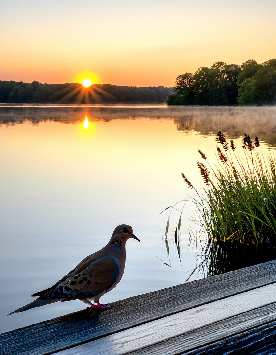 mourning dove sound