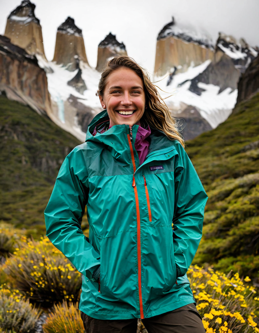 patagonia rain jacket